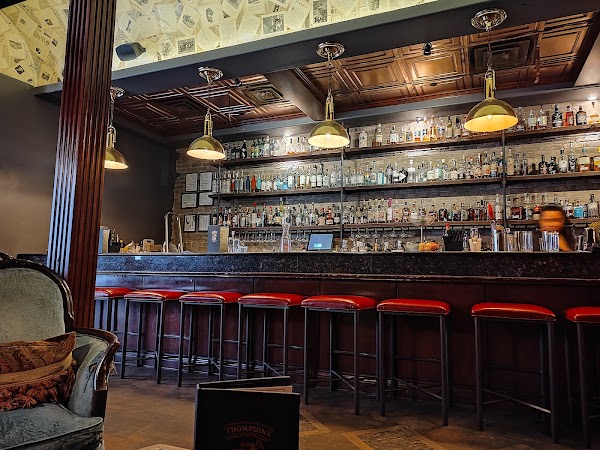 Thompson's Bookstore Speakeasy in Fort Worth, TX