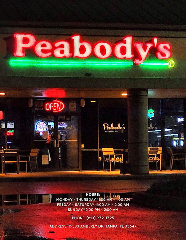 Peabody's Restaurant, Bar & Billiards in Tampa, FL