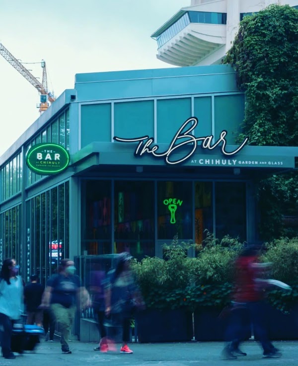 The Bar at Chihuly Garden and Glass in Seattle, WA