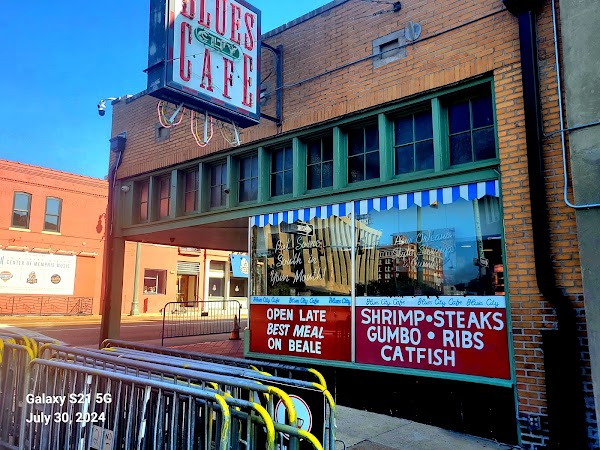 Blues City Cafe in Memphis, TN