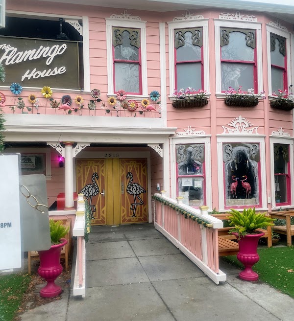 The Flamingo House in Sacramento, CA